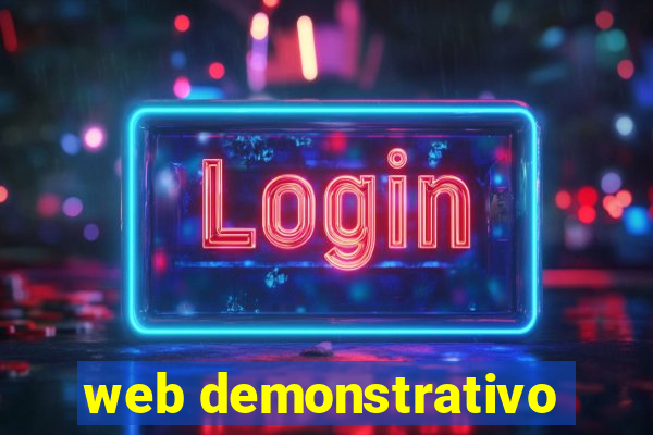 web demonstrativo